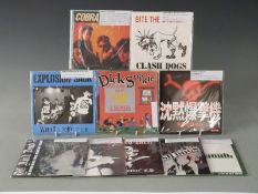 Oi/Punk - 10 singles mostly Japanese issues including Clash Dogs (2), Cropped Men, The Dick Spike,