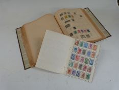 A Briefmarken album of Commonwealth and foreign stamps, Victoria - George VI