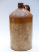 A large stoneware flagon impressed George Joseland and Son, Worcester, H40cm