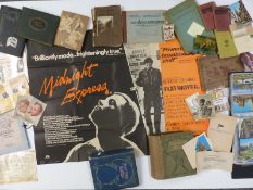 Midnight Express and Taxi Driver 1976 original film poster, together with a group of ephemera