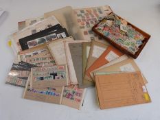 All-world stamps, stockcards, stamp club booklets and loose