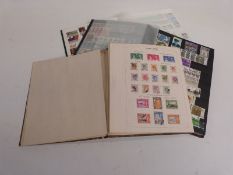 Two stockbooks of mainly Australia & New Zealand stamps and a collection of Commonwealth stamps on