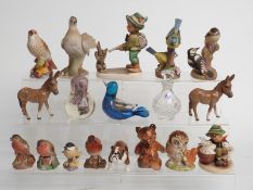 A quantity of Royal Worcester, Beswick, Goebel and other collectable birds and figures