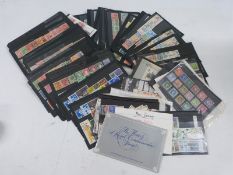 A large quantity of Commonwealth stamps, all reigns, mainly on stockcards