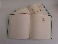 Eight albums of European stamps, all periods