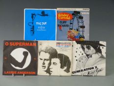 Approximately 150 singles of mixed genres including pop, jazz, rock n roll etc from the 50s, 60s,