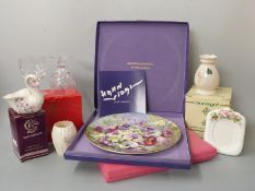 Large collection of boxed ceramics and glass including Royal Doulton, Donegal, Galway, Waterford and