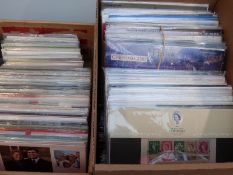 A substantial quantity of GB presentation packs