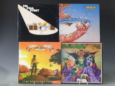 Approximately 80 albums mostly rock including Free, Pink Floyd, Genesis, Moody Blues, Yes, Deep