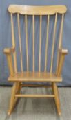 Beech Gefco rocking chair