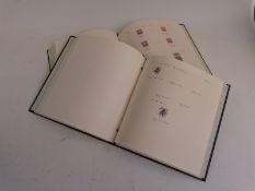 Seven albums of stamps- New Zealand x 2, Canada x 3, North Caribbean x 2, all periods