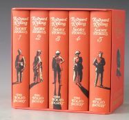 Rudyard Kipling, Short Stories (London, Folio Society, 2005).  Red cloth with pictorial boards and