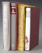 John Mortimer, Rumpole (London, Folio Society, 1994).  Grey illustrated cloth.  Burgundy