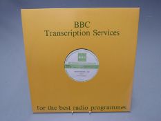 BBC Transcription Disc - Top of the Pops - 806, record appears unplayed, cover Ex Property of former