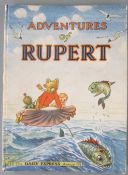 Adventures of Rupert, Daily Express publication (1950) illustrated throughout in publisher's