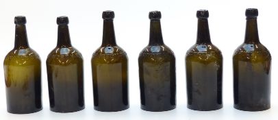 Six late 19th / early 20thC glass beer bottles embossed Nailsworth Brewery Company Limited and to