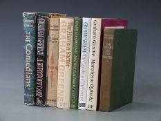 Graham Greene The Quiet American 1955 first edition, The Human Factor 1978, A Burnt-Out Case 1961,