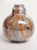 Arabia Finnish porcelain pedestal vase, H24cm