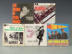 Approximately 60 EPs including Cyril Davies, Beatles, DC5, Merseybeats and Elvis