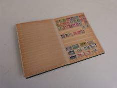 A collection of world stamps including British examples
