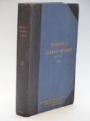 A 1920's bound volume of civil engineering interest correspondence relating to the Normanby &