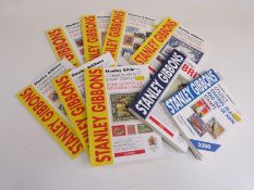 Nine Stanley Gibbons GB and Commonwealth specialist catalogues including Australia, New Zealand