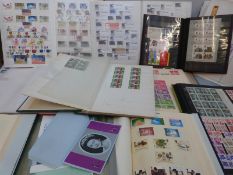 A box of GB stamps, mint and used, Victoria - QEII including blocks, part sheets and some blocks