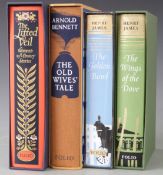 Henry James, The Wings of a Dove (London, Folio Society, 2005).  Blocked and printed cloth.  Green