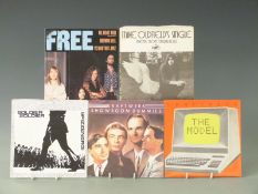 Approximately 150 singles mostly 1970s rock