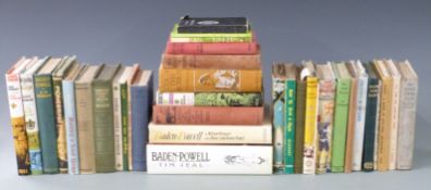 [Scouting] Collection of books on Baden Powell and Scouting, Camp-Fire Stories 1933, Adventuring for