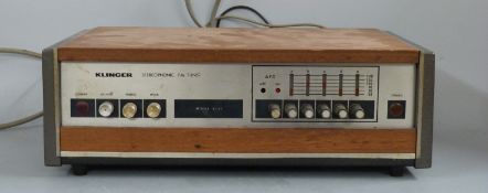 Klinger stereophonic tuner, FM model KC91
