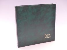 An album of approximately 160 postcards Edwardian onwards to include warships, topographical