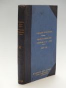 A 1920's bound volume of civil engineering interest correspondence relating to the Waimakariri river