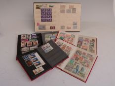 Five small stockbooks of mint, used GB, foreign and Commonwealth stamps