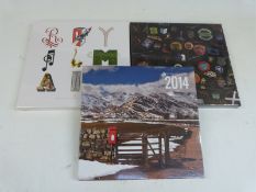 Three Post Office Year books, 2008,2111 & 2014