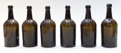 Six late 19th / early 20thC glass beer bottles embossed Nailsworth Brewery Company Limited,