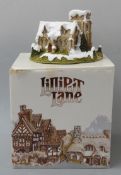 Four Lilliput Lane models in boxes