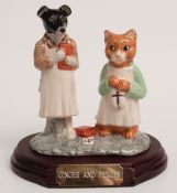 Beswick Beatrix Potter figure of Ginger and Pickles, boxed with certificate of authenticity