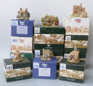 Eleven Lilliput Lane cottages including Collectors Club editions, all in original boxes