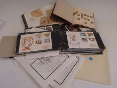 Two albums of first day covers, sundry loose covers, GB and Commonwealth, including early covers and