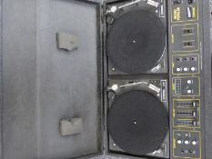 Citronic CL12D twin deck record player discotheque system