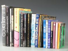 Collection of books on Art Deco and Art Nouveau, Advertising, La Belle Epoque, Posters, Source