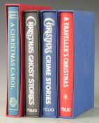 Charles Dickens, A Christmas Carol (London, Folio Society, 2003).  Full printed cloth.  Red