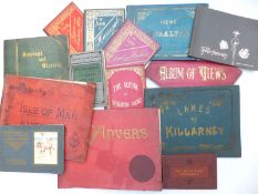 Victorian and later UK and Europe related travel ephemera including views of Gibraltar, Hoylake