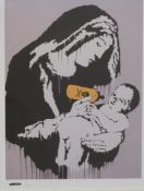 Banksy (b1974) limited edition (84/300) print 'Toxic Mary', 39 x 29cm, framed with certificate