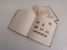 Seven albums of stamps, USA x 4, France x 3, all periods