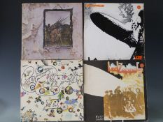 Led Zeppelin - Led Zeppelin (K40031), 2 (K40037), 3 (2401-002), 4 (2401012) also Immigrant Song