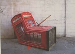 Banksy (b1974) limited edition (188/300) print 'Murdered Phone Booth', Soho, London, 29 x 39cm,