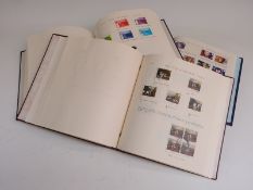Great Britain stamps, 1840-2014, in five Stanley Gibbons albums