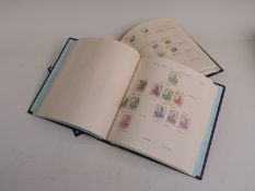 Seven albums of European stamps, all periods